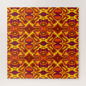 抽象芸術のシェイプとカラーの相互作用 ジグソーパズル (横)