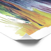 抽象芸術のシルエット フォトプリント            (角)