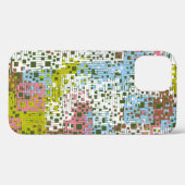 抽象芸術のシームレスなパターン絵を描春 Case-Mate iPhoneケース (裏面 (横))