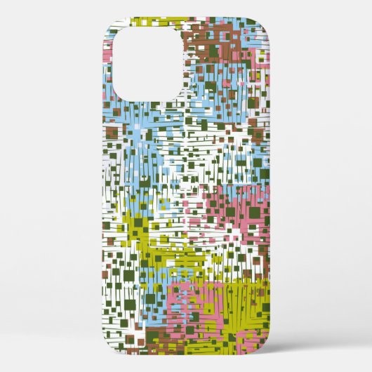 抽象芸術のシームレスなパターン絵を描春 Case-Mate iPhoneケース (裏面)