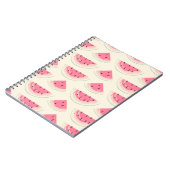 抽象芸術のシームレスなパターン。クリエイティブカラフル ノートブック (左側)