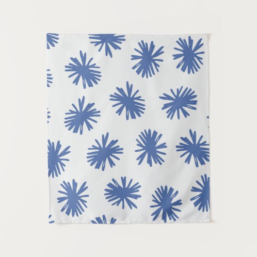 抽象芸術のシームレスなパターン タペストリー (正面)