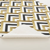 抽象芸術のシームレスなパターン。ヴィンテージ継ぎ目のないパターン シェルパブランケット (3/4)