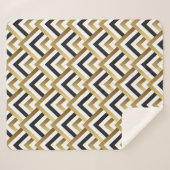 抽象芸術のシームレスなパターン。ヴィンテージ継ぎ目のないパターン シェルパブランケット (正面(横))