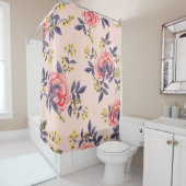 抽象芸術のシームレスなパ葉ターンと  シャワーカーテン (インサイチュ)