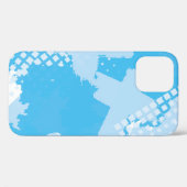 抽象芸術のシームレスなヴィンテージパターン。反復色 Case-Mate iPhoneケース (裏面 (横))