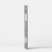 抽象芸術のシームレスなヴィンテージパターン Case-Mate iPhoneケース (裏面 / 右)