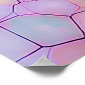 抽象芸術のシームレスな背景カラフルスポットlik ポスター (角)