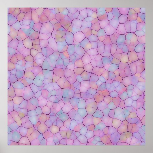 抽象芸術のシームレスな背景カラフルスポットlik ポスター (正面)