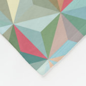 抽象芸術のシームレスな背景  フリースブランケット (角)