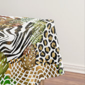 抽象芸術のジャングルカラフル テーブルクロス (インサイチュ)