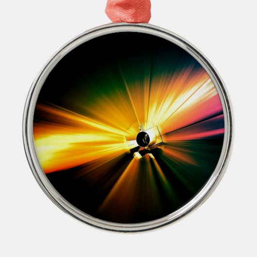 抽象芸術のステージライト メタルオーナメント (正面)