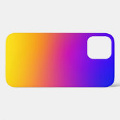 抽象芸術のスムーズな背景。壁紙。モダン Case-Mate iPhoneケース (裏面 (横))