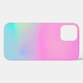 抽象芸術のソフトクラウドの背景(PASTELカラフル)  Case-Mate iPhoneケース (裏面 (横))