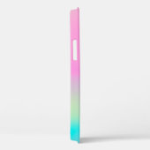 抽象芸術のソフトクラウドの背景(PASTELカラフル)  Case-Mate iPhoneケース (裏面 / 右)