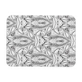 抽象芸術のドードル マグネット (横)