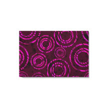 抽象芸術のネオンピンクのサークル