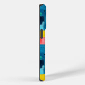 抽象芸術のブラシストロークと名前をカスタムする&フレーズ Case-Mate iPhoneケース (裏面 / 右)