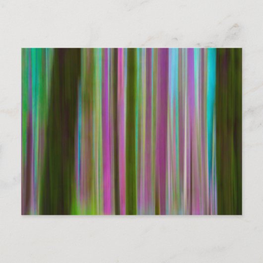 抽象芸術のホレインフォレストアットデュスク |ワシントン ポストカード (正面)