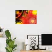 抽象芸術のポスター ポスター (ホームオフィス)