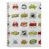 抽象芸術のポップ・アートの背景にあるアートオブジェクト ノートブック (正面)