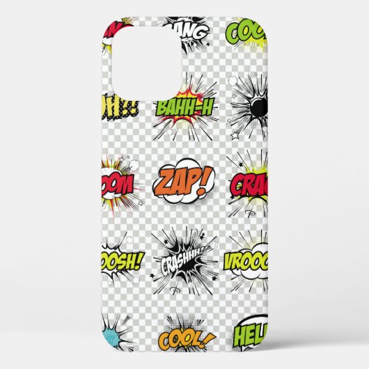抽象芸術のポップ・アートの背景にあるアートオブジェクト Case-Mate iPhoneケース (裏面)