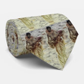 抽象芸術のマンドリンプレーヤー ネクタイ (ロール)