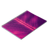 抽象芸術のヤシの葉：トーン付き静脈 ノートブック (左側)