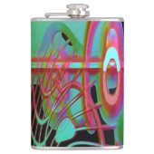 抽象芸術の一体性フラスコ フラスク (正面)