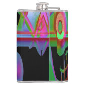 抽象芸術の一体性フラスコ フラスク (裏面)