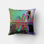 抽象芸術の一体性装飾用クッション クッション (裏面)