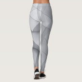 抽象芸術の不均一な幾何学的錯覚 レギンス (裏面)