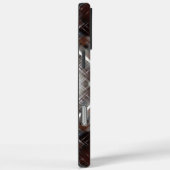 抽象芸術の冬の幾何学的パターン Case-Mate iPhoneケース (裏面 / 右)