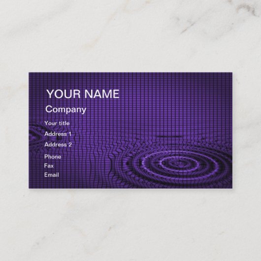 抽象芸術の名刺カスタマイズ 名刺 (正面)