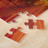 抽象芸術の夜明けの写真家 ジグソーパズル (側面)