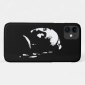 抽象芸術の女の子（パールイヤリング） Case-Mate iPhoneケース (裏面(横))