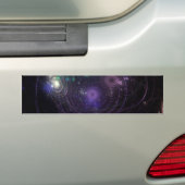 抽象芸術の宇宙 バンパーステッカー (車上)