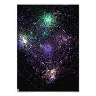抽象芸術の宇宙 フォトプリント