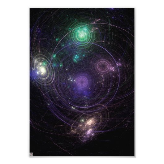 抽象芸術の宇宙 フォトプリント            (正面)