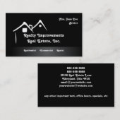 抽象芸術の家の不動産の名刺 名刺 (正面/裏面)