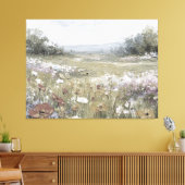 抽象芸術の家モダン庭 キャンバスプリント (インサイチュ (リビング))