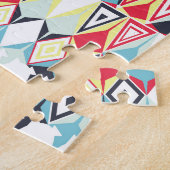 抽象芸術の幾何学模様 ジグソーパズル (側面)