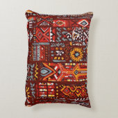 抽象芸術の幾何学的な表面のアートワーク1224 - Pillow2 アクセントクッション (裏面(縦))