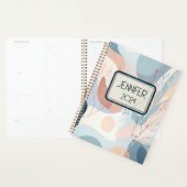 抽象芸術の形状フローラ飾り プランナー手帳 (ディスプレー)