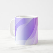 抽象芸術の形状（グラデーションソフトC） コーヒーマグカップ (正面左)