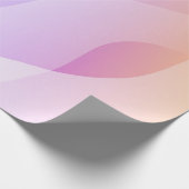 抽象芸術の形状（グラデーションソフトC） ラッピングペーパー (角)