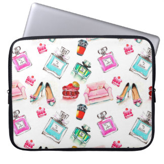 抽象芸術の循環《写真》ぼけ味背景Christmaslig ラップトップスリーブ