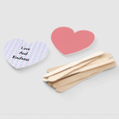 抽象芸術の愛と優しさ ハンドファン (組立なし)