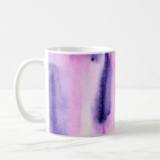 抽象芸術の手作りの背景芸術的に水 コーヒーマグカップ (左)