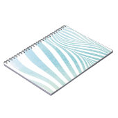 抽象芸術の手水でつくった色彩の鮮やか水質 ノートブック (左側)